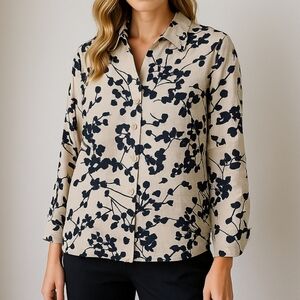 💙 Deane White Blouse - 100% Linen